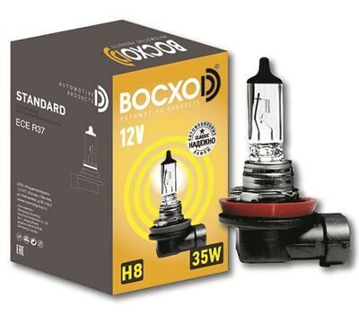 Лампа галоген Восход Н8 12v 35w Standart   80191