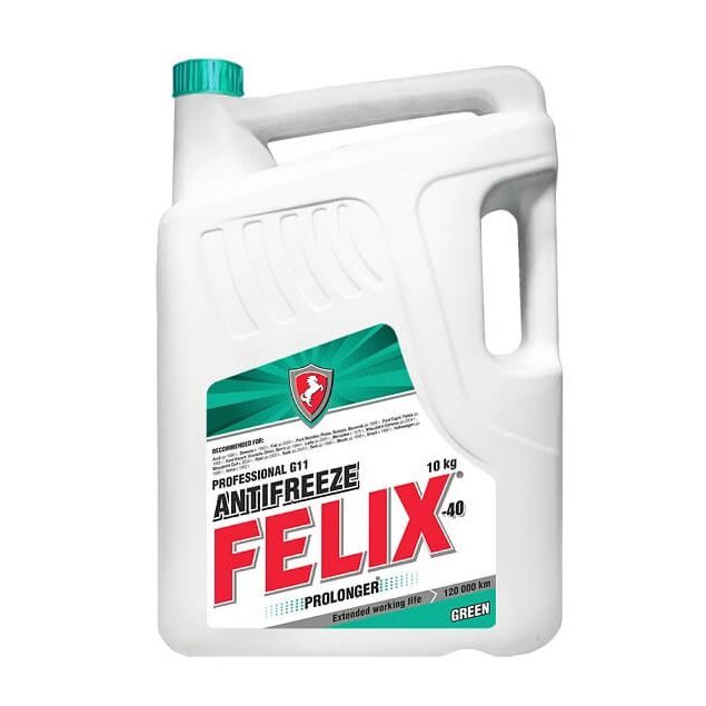 Антифриз FELIX  PROLONGER-40  G11  10кг (зеленый)