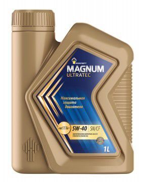 Масло моторное Роснефть Magnum ULTRATEC 5w40 SN/CF (1л) синт.