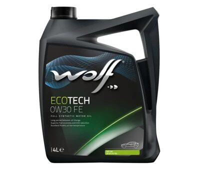 Масло моторное WOLF ECOTECH 0w30 FE A3/B4 SN/CF (4л) синт.