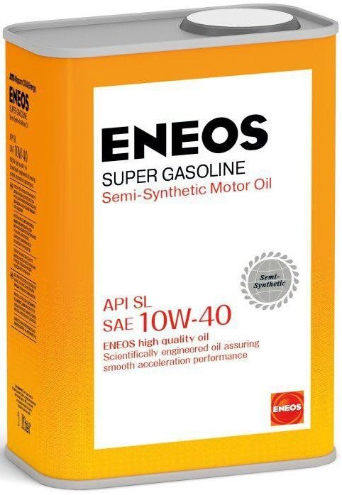 Масло моторное ENEOS Super Gasoline SL 10w40 (1л) п/с