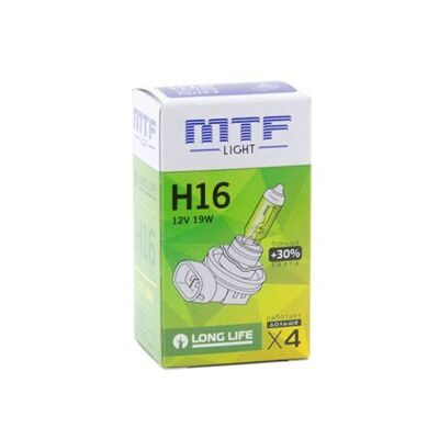 Лампа галоген MTF H16 Light Standart  +30% 12v 42w HS1216