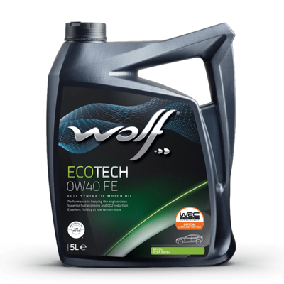 Масло моторное WOLF ECOTECH 0w40 FE A3/B4 SN (5л) синт.