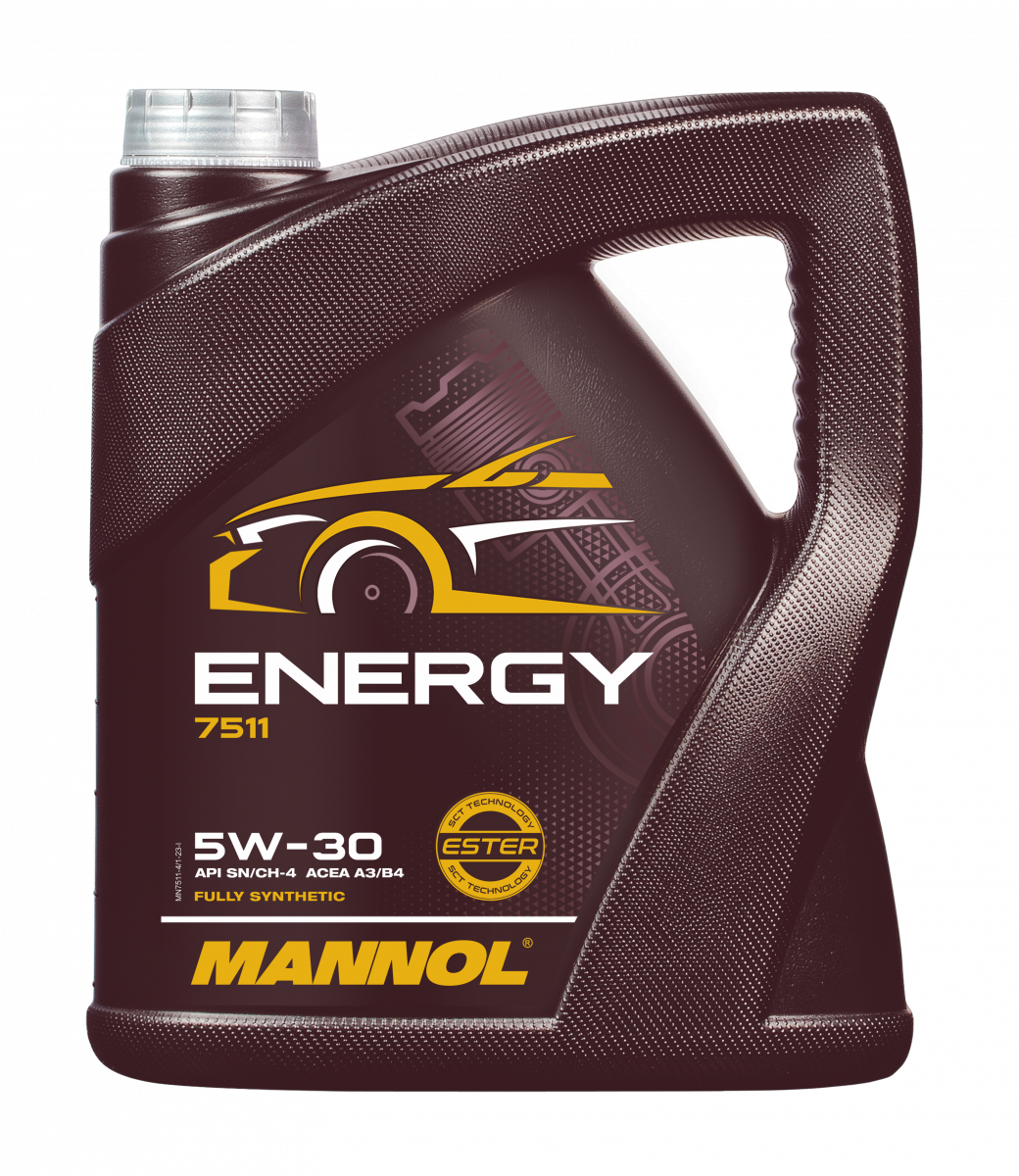 Масло моторное MANNOL ENERGY 5w30 A3/B4 SN/CH-4 (4л) синт.