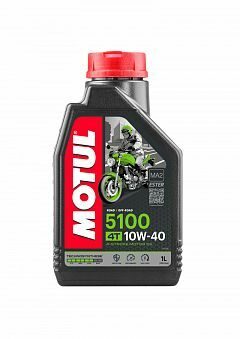 Масло моторное MOTUL 5100 4T 10w40 SM/MA2 (1л) п/с 104066 ХИТ