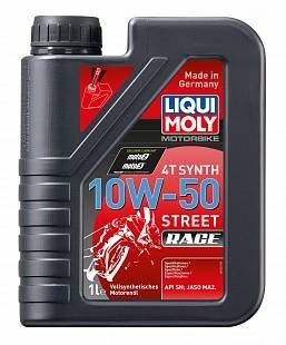 Масло моторное LIQUI MOLY 4T 10w50 Motorbike Race (1л) синт. 3982