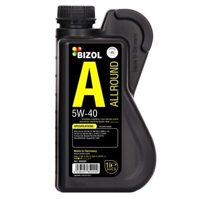 Масло моторное BIZOL ALLROUND 5w-40 A3/B4 SN (1л) синт.