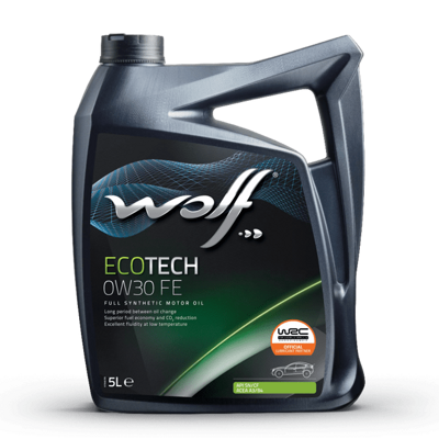 Масло моторное WOLF ECOTECH 0w30 FE A3/B4 SN/CF (5л) синт.