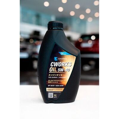 Масло моторное CWORKS OIL 5w40 A3/B4 SN/CF (1л) синт.