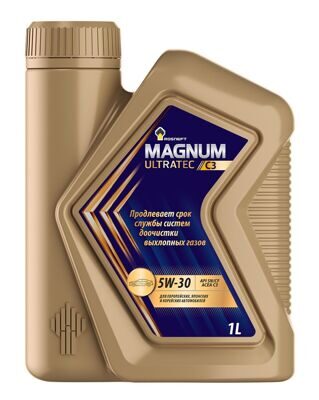 Масло моторное Роснефть Magnum ULTRATEC C3 5w30 SN/CF (1л) синт.