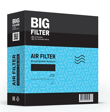 Фильтр воздушный BIG FILTER GB 75 Газель,Волга 406  с 01.02.