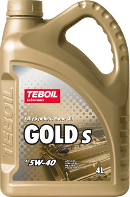 Масло моторное TEBOIL GOLD S 5w40 A3/B3 A3/B4 SN/CF (4л) синт.