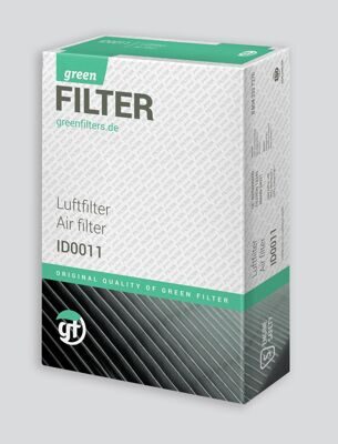 Фильтр воздушный GREEN FILTER LF 0100 (MANN C 22117)(FORTECH FA 021) LADA 2108-10,Priora,Kalina,Granta,Chevrolet-Niva 1,7