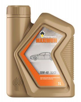 Масло моторное Роснефть Maximum 10w40 SG/CD (1л) п/с