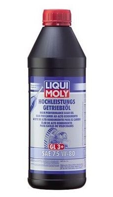 Масло транс. LIQUI MOLY Hochleistungs-Getriebeoil 75w80 (GL3+) 7584