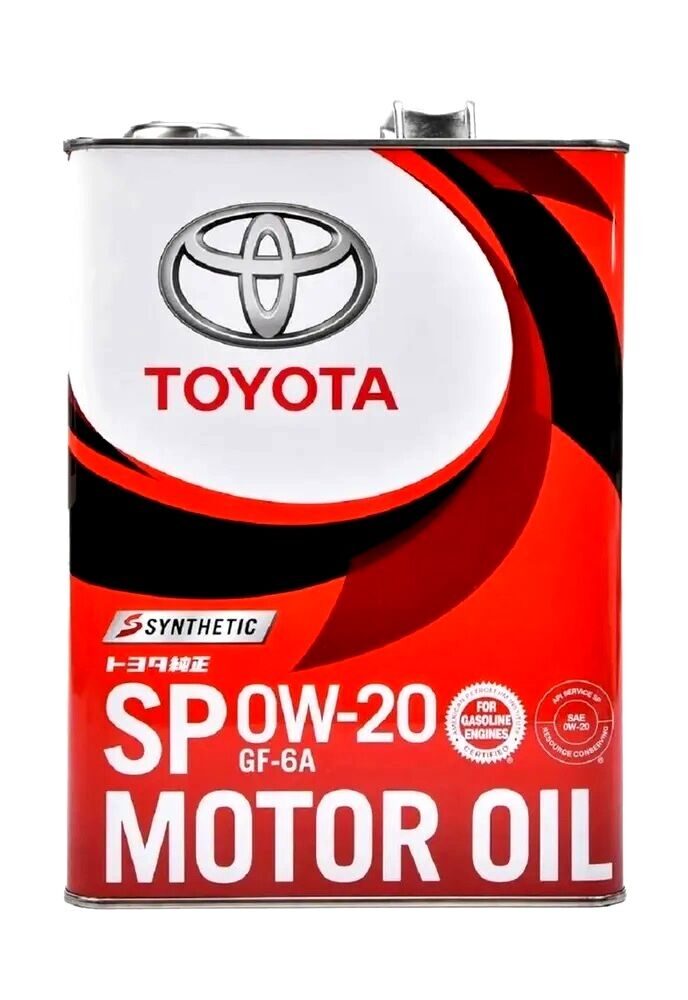 Масло моторное TOYOTA Motor Oil 0w20 SP/GF-6A (4л) 0888013205