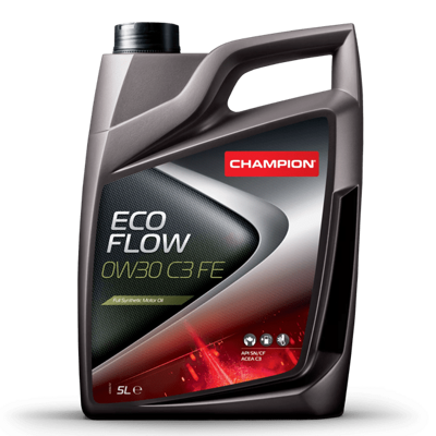 Масло моторное CHAMPION ECO FLOW 0w30 FE C3 SN/CF (5л) синт.