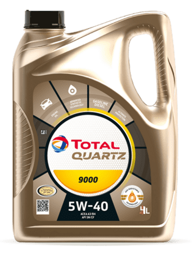 Масло моторное TOTAL QUARTZ 9000 5w40 (4л) синт.  ХИТ АКЦИЯ