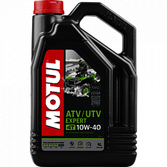 Масло моторное MOTUL ATV-UTV EXPERT 4T 10w40 (4л) 105939 ХИТ