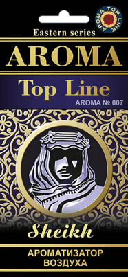 Ароматизатор TOP LINE картон №007 Sheikh