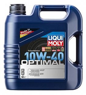 Масло моторное LIQUI MOLY Optimal 10w40  (4л) п/с 3930