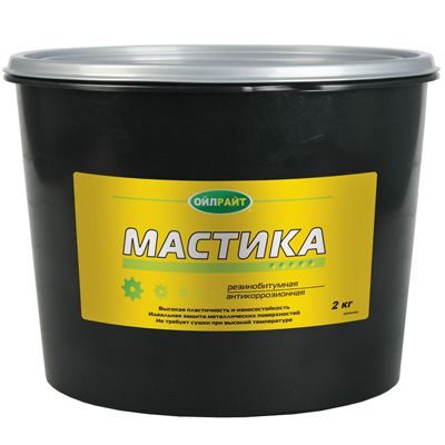 Мастика  Oil Right резино-битумная 2кг