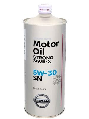 Масло моторное NISSAN STRONG SAVE X 5w30 SN (1л) синт. KLAN5-05301