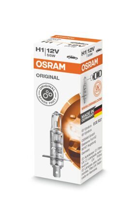 Лампа галоген Osram H1 12v 55w Original 64150