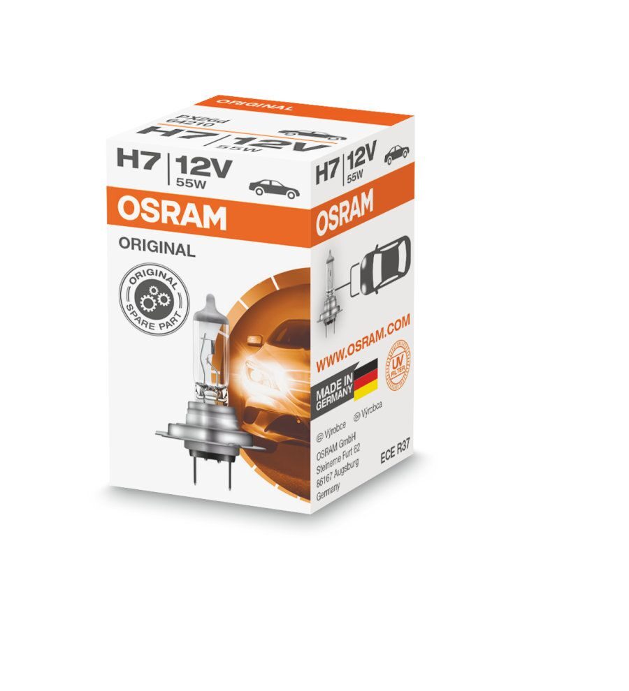 Лампа галоген Osram H7 12v 55w Original 64210