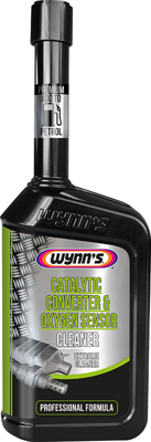 Присадка WYNNS оптимизирует эффективность работы каталитического нейтрализатора и работу лямбда 500 мл W25692