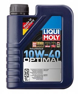 Масло моторное LIQUI MOLY Optimal 10w40  (1л) п/с 3929