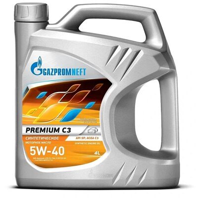 Масло моторное Gazpromneft Premium C3 5w40  SP (4л) синт.