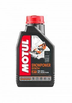 Масло моторное MOTUL Snowpower SYNTH 2T (1л)  108209 ХИТ