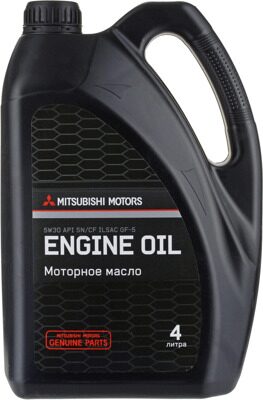 Масло моторное MITSUBISHI 5w30 (4л)  нов. MZ320757 (ст. MZ320154)