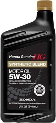 Масло моторное HONDA MOTOR OIL ULTRA LTD 5w30 SN/GF-5  (1л) п/с 087989034