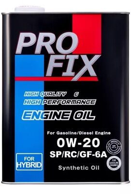 Масло моторное PRO FIX 0w20 SP/GF-6A (4л) синт. ХИТ