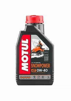 Масло моторное MOTUL Snowpower 4T 0w40 (1л)  105891 ХИТ