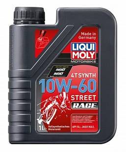 Масло моторное LIQUI MOLY 4T 10w60 PAO Motorbike Race (1л) синт. 1525