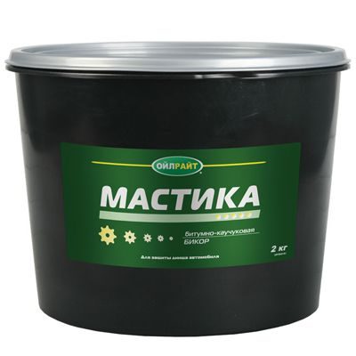 Мастика  Oil Right "Бикор" 2кг пласт. банка